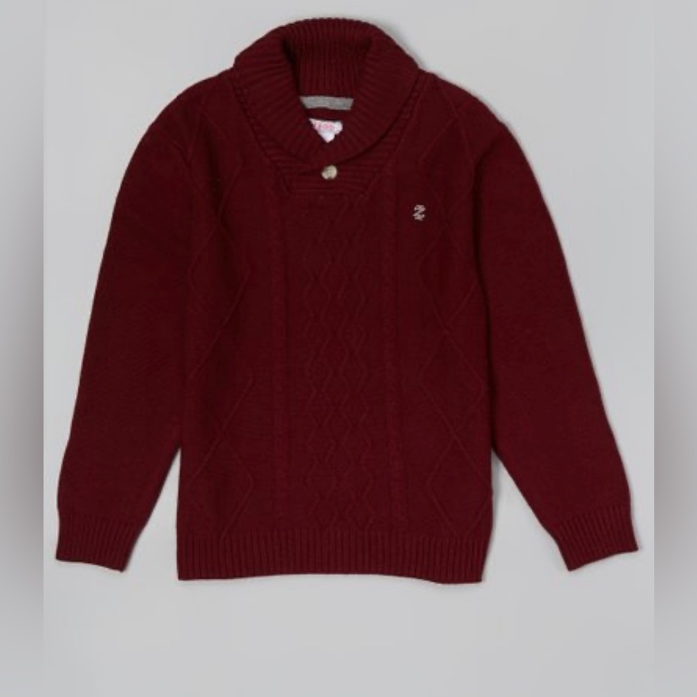 IZOD Burgundy Sweater. Size Large.